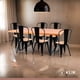 thumbnail image 2 of Comedor Estilo Industrial 160x90 Madera Clara + 6 sillas Tolix Negras con asiento de madera Clara, 2 of 8
