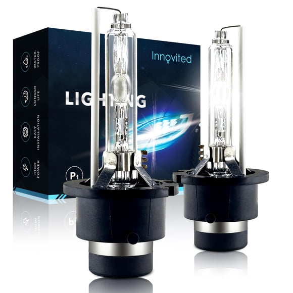 Bombillas HID de xenón para faros delanteros Innovited D2S 6000 K, color blanco frío