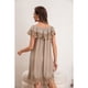 thumbnail image 3 of Vestido Mujer Corto Playero Macramé Salida De Baño Verano 349, 3 of 3