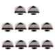 thumbnail image 1 of 10 sets metal suqare pirámide espárragos remache punto puntos leathercraft gris negro, 1 of 3