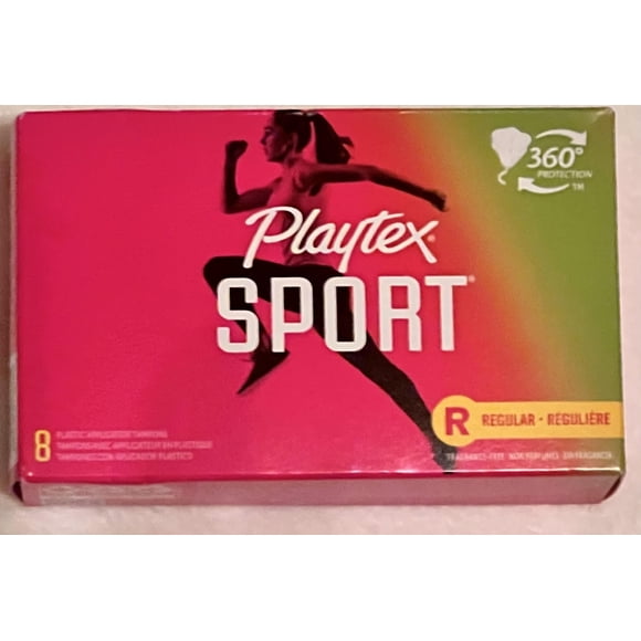 Tampones Playtex Sport Regular 360 Protection - 8 unidades