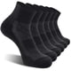 thumbnail image 1 of Pack de 6 calcetines de tobillo CelerSport para hombre con cojín, color negro, 1 of 6
