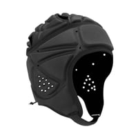 Ioensy - Casco De Rugby, Equipo De Protección, Casco Transpirable Para Deportes, Lanzador De Béisbol, Color Negro