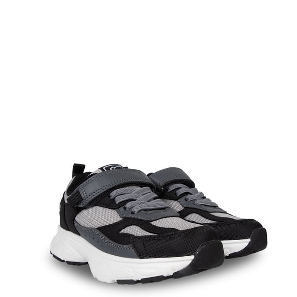 Zapatilla Niño Deportiva Velcro Ajustable Gris Pillin