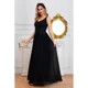thumbnail image 1 of Vestido Largo Mujer Fiesta Gala Noche Escote V Bordados 2003, 1 of 3