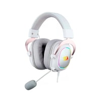 Audífonos Gamer Redragon Zeus X H510W Rgb White Usb
