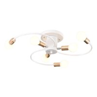 Ioensy - Lámpara Colgante Led Lámpara De Techo Lámpara De Techo Para El Hogar Oro Blanco