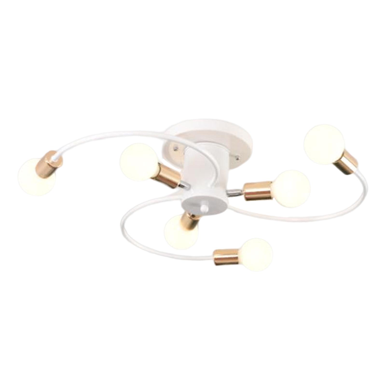 Ioensy - Lámpara Colgante Led Lámpara De Techo Lámpara De Techo Para El Hogar Oro Blanco