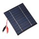 thumbnail image 1 of Módulo de Panel Solar Pequeño de 2.5W 5V DIY Polisilicio con Cable de 290mm, 1 of 4