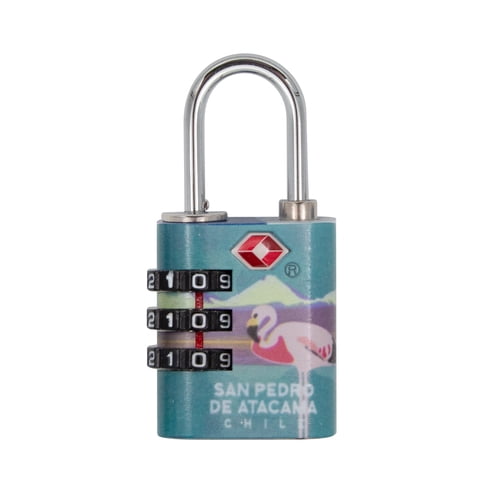 Candado Odis Tsa Viaje Maleta 30Mm Con Clave - San Pedro Atacama