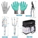 thumbnail image 2 of Juego de herramientas de jardín WORKPRO de aluminio resistente, 5 piezas con bolsa, 2 of 7