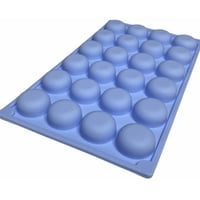 Genérico - Molde De Silicona Molde De Chocolate Molde Media Esfera 24