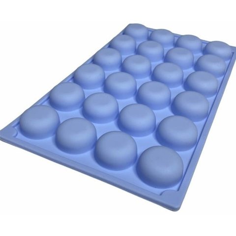 Genérico - Molde De Silicona Molde De Chocolate Molde Media Esfera 24