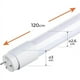 thumbnail image 2 of Tubo LED T8 18W 120CM Vidrio, 2 of 3