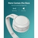 thumbnail image 2 of Auriculares inalámbricos PHILIPS H4205 con controladores externos de 32 mm, blancos, 2 of 3