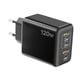 thumbnail image 2 of Adaptador De Corriente USB De Carga USB C Compacto De 120 W Para Múltiples Dispositivos Smartphone Negro, 2 of 3