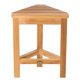 thumbnail image 3 of Reposapiés de esquina de teca Coach 15" (37 cm) de Arb Teak & Specialties, 3 of 4