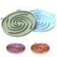 thumbnail image 1 of Cat Bowl Bifeaw, alimentador lento de silicona, fácil de limpiar, verde/azul, 1 of 7