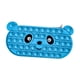 thumbnail image 1 of Estuche Lápices Burbujas Almacenamiento Cremallera Azul, 1 of 3