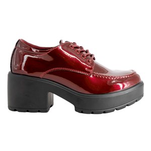 Mocasin Loan Burdeo Charol Alquimia