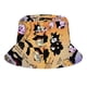 thumbnail image 5 of Félix Estético el Gato Sombrero bucket para adultos, gorra de protección solar, sombrero de pescador plegable para viajes al aire libre, pesca y actividades de verano, 5 of 6