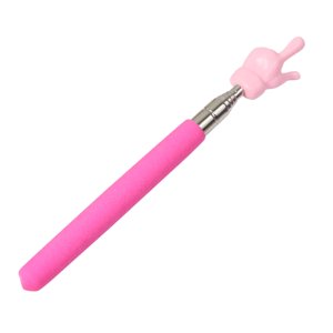 Magideal - Puntero De Mano Retráctil Para Aula, Fácil De Usar, Accesorio Decorativo Para Profesores. Rosa