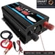 thumbnail image 3 of Convertidor de voltaje de 4000 W, 12 V, 220 V/110 V, LED, CA, inversor de corriente para coche, cargador, adaptador, transformador modificado con doble USB, onda sinusoidal., 3 of 5