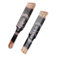 Ioensy - Peine De Corte De Pelo, Peine De Peluquero Compacto Ligero Para El Hogar, Barbería, Barbería, 2 Uds.