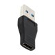 thumbnail image 2 of tipo-c hembra a usb un conector de convertidor adaptador de carga macho negro, 2 of 5