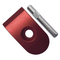 Ioensy - Juego De Ganchos Plegables Universales Tornillo De Bloqueo De Perno De Bisagra Metal Para Piezas Xiaomi M365 Rojo