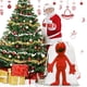 thumbnail image 2 of Elmo Bolsa de regalo con cierre de cinta navideño para decoración de Navidad,39cm×30 cm., 2 of 6