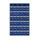 thumbnail image 2 of Gráfico De Bolsillo Para El Aula Con Organizador De Bolsillo Numérico Para El Gabinete Del Dormitorio Del Hogar Azul 36 Bolsillos, 2 of 5