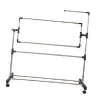 Magideal - Bastidor De Punto De Cruz Soporte Para Manualidades Fácil De Usar Soporte Para Bordado Doméstico Ajustable Marco De Bordado Marco De Tapiz De Madera 119 Cm