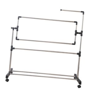 Magideal - Bastidor De Punto De Cruz Soporte Para Manualidades Fácil De Usar Soporte Para Bordado Doméstico Ajustable Marco De Bordado Marco De Tapiz De Madera 119 Cm