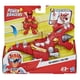 thumbnail image 2 of Juguete Heroes Power Rangers Red Ranger Y T rex Zord, 2 of 9