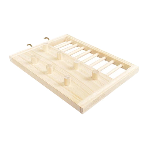 Loro hámster escalada escalera jaula accesorios pájaros colgante puente jaula decoración juguete de exploración duradero para hámsteres sirios Gerbil