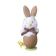 thumbnail image 4 of Conejos De Pascua Oreja Chick Holiday Centerpiece Decoración De Mesa Felpa Cáscara De Huevo Blanco Marrón, 4 of 5