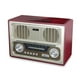 thumbnail image 2 of Radio Parlante Bluetooth Aux Usb Fm Am Sw Vintage Retroradio, 2 of 3