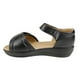 thumbnail image 4 of Sandalia New Walk Texturas Velcro Negra, 4 of 6