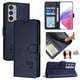 thumbnail image 1 of Funda tipo cartera FOXDOCK para Samsung Galaxy M35 con soporte, ranuras, RFID, diseño de gato, 1 of 5