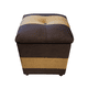 thumbnail image 4 of Pouf Baul Bicolor Felpa 40*33*45 Rimar, 4 of 5