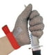 thumbnail image 2 of Guantes resistentes a cortes - Ambidiestros, de grado alimenticio, de malla metálica de acero inoxidable, nivel 5 de protección para carnicero, guantes de trabajo de seguridad para cortar carne., 2 of 8