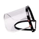 thumbnail image 5 of Protector facial y soporte para reemplazo de casco de ala completa Fácil de instalar Accesorio de pantalla transparente genérico abatible hacia arriba Pantalla de PC, 5 of 5