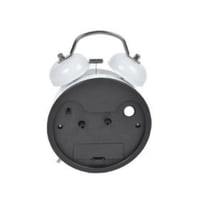 Disparo - Reloj Despertador Circular De 11X17Cm Blanco Hogar