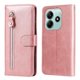 thumbnail image 1 of Funda con Cremallera para Xiaomi Poco M7 Pro 5G, Carcasa Cartera de Cuero PU con Soporte y Tarjetero, 1 of 6