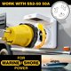 thumbnail image 3 of Adaptador HUBRV 30A a 50A con Bloqueo Giratorio para RV, 3 of 7