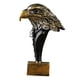 thumbnail image 1 of Estatua de águila, esculturas de águila, decoración del hogar, manualidades, estatuilla de águila, escultura de Animal para oficina, baño, estantería,, 1 of 5