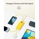 thumbnail image 4 of Batería externa VRURC de 10000 mAh con cables USB-C integrados, color amarillo, 4 of 8