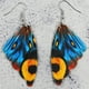 thumbnail image 5 of Bohemian Butterfly Wings Dangle Earrings - Colorful Ear Jewelry for Women - Perfect Gift, 5 of 5