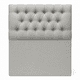 thumbnail image 2 of Respaldo De Cama 1.5 Plazas Gris Claro Capitone, 2 of 2